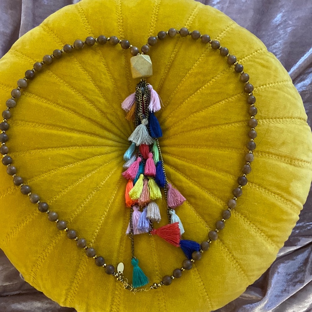 Fun long necklace